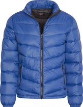 Cappuccino Italia - Heren Jas winter Winter Jacket Royal - Blauw - Maat M