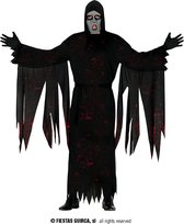 Guirca - Harry Potter Kostuum - Duistere Grim Reaper Geest - Man - Zwart - Maat 48-50 - Halloween - Verkleedkleding