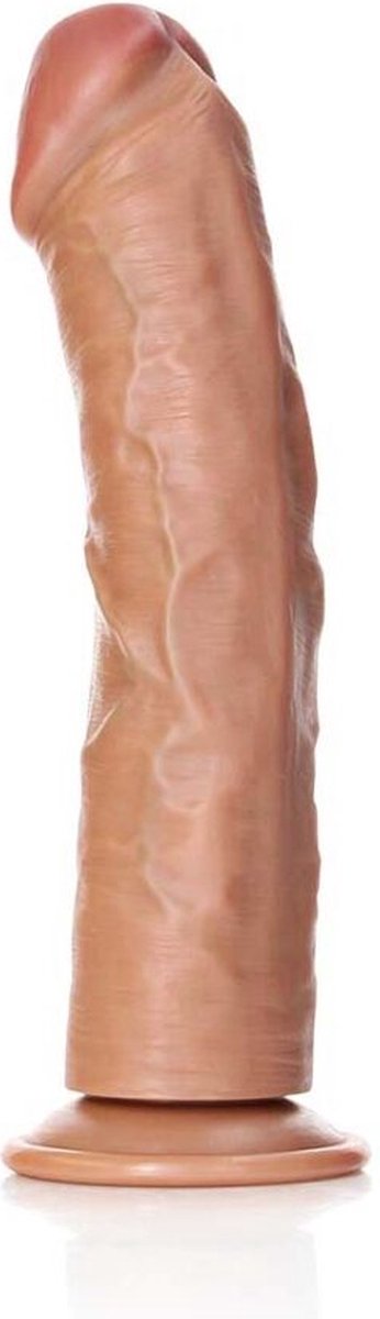 Goedkoopste Curved Realistic Dildo with Suction Cup - 10 / 25,5 cm