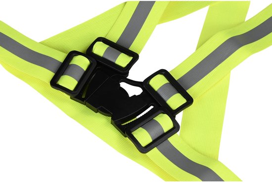 2 stuks reflecterend vest met 2 reflecterende armbanden, high 2 stuks reflecterend vest met 2 reflecterende armbanden, high
