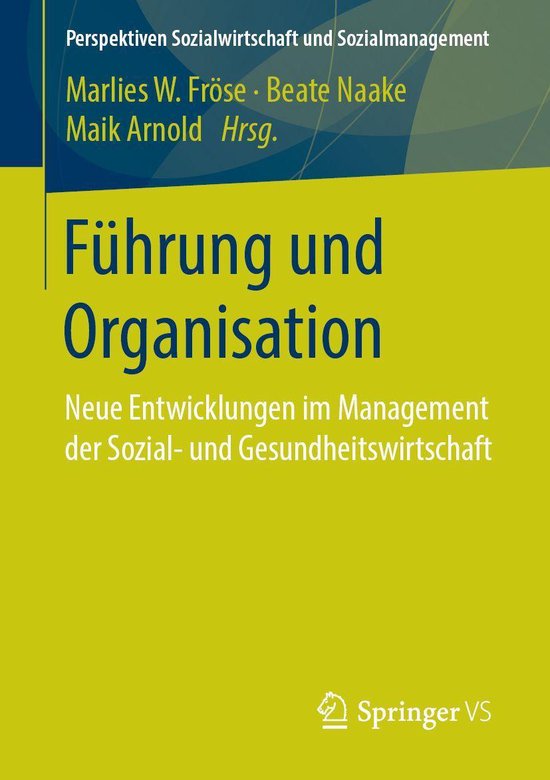 Perspektiven Sozialwirtschaft und Sozialmanagement - Führun ... - cover
