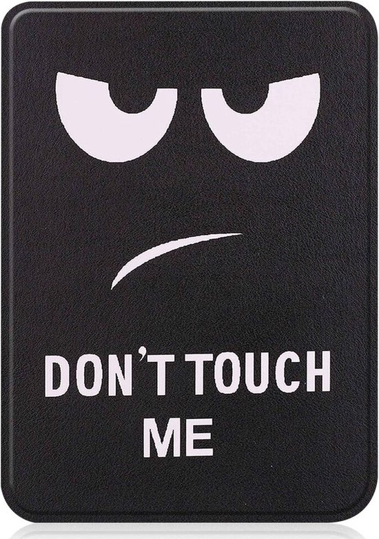 Kobo Clara 2E Hoes Book Case met Don't Touch Print van Kobo — afbeelding 4