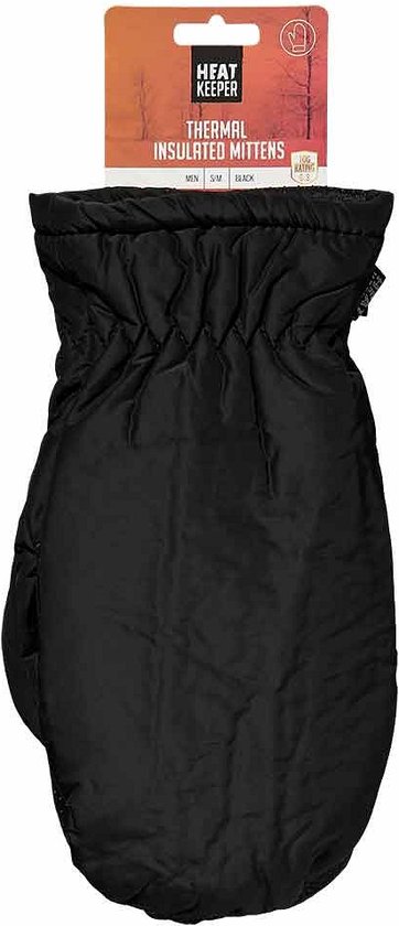 Heatkeeper Heren Thermo Wanten Mega - Zwart - TOG Waarde 6.3 - Thermo Isolerend - Maat L/XL