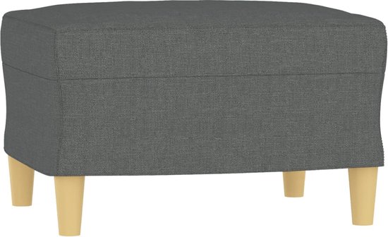 vidaXL-4-delige-Loungeset-met-kussens-stof-donkergrijs