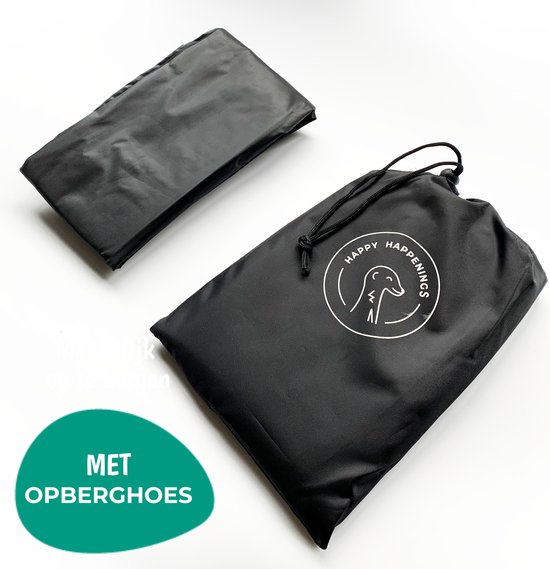 Housse de parasol - Jusqu'à ⌀350 cm max - Avec fermeture éclair, cordon de serrage et housse de rangement - Housse de protection pour parasol flottant et parasol sur pied - Housse imperméable - Housse pour parasol suspendu