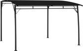 The Living Store Gazebo - garden party - 3 x 3 x 2,55m - anthracite