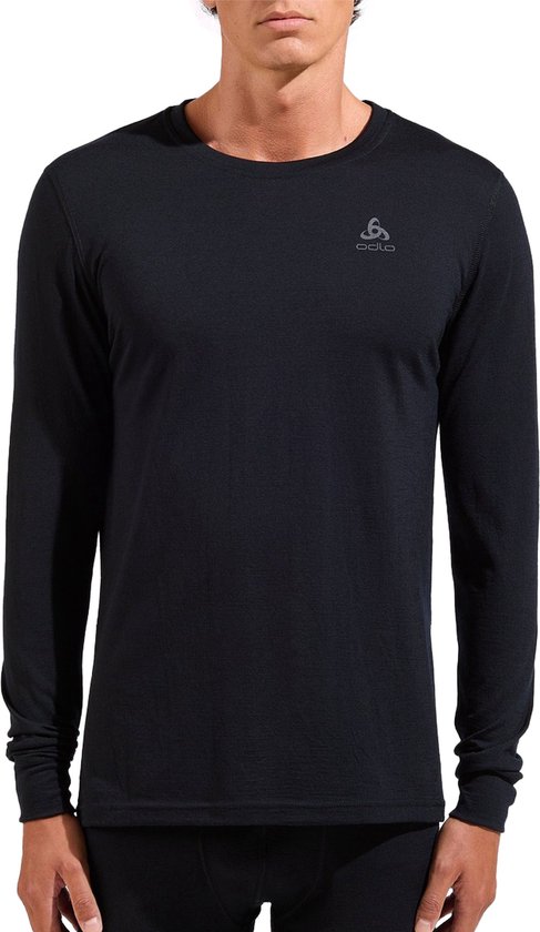 Chemise thermique Odlo Natural Merino 200 Crew Neck LS Homme - Taille XL