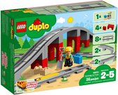 LEGO DUPLO Town 10872 Les Rails Et Le Pont Du Train