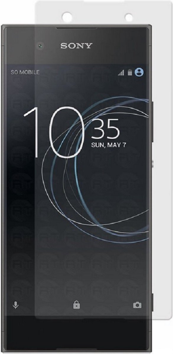 LuxeBass Tempered screenprotector geschikt voor Sony Xperia XA1 - beeldscherm - scherm - tempered glas