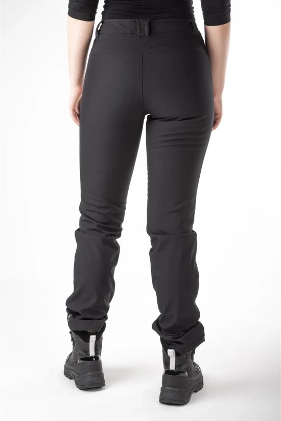 LUHTA EROTTAJA Dames Softshell Broek - Zwart - 40