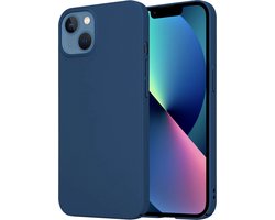 ShieldCase telefoonhoesje geschikt voor Apple iPhone 13 Mini ultra thin case - blauw - Dun hoesje - Ultra dunne case - Backcover hoesje - Shockproof dun hoesje
