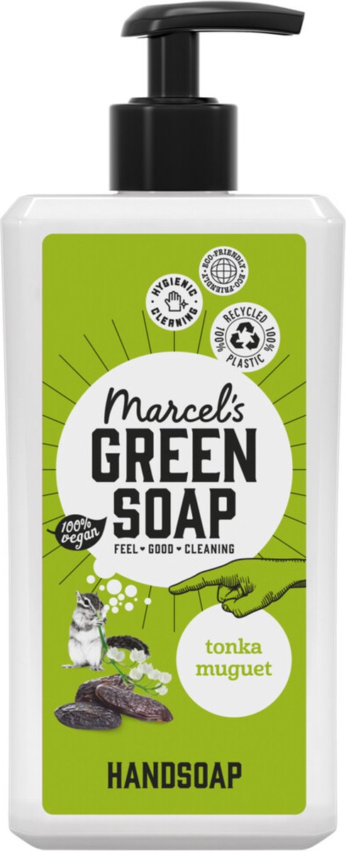 Marcel's Green Soap Handzeep Tonka & Muguet - 500 ml