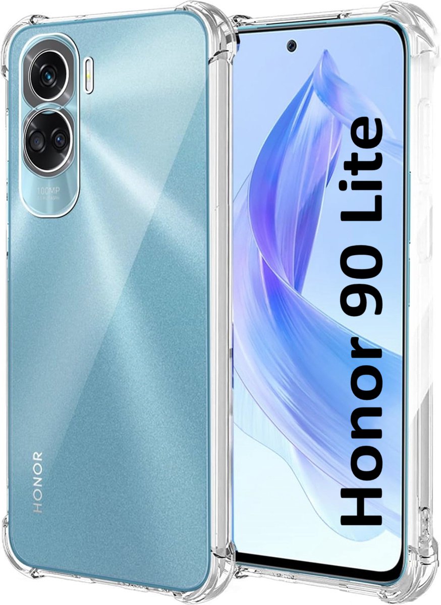 Hoesje voor Honor 90 LITE backcover Shockproof siliconen Transparant