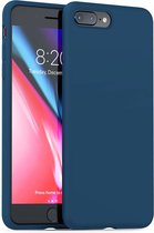 Shieldcase Silicone case geschikt voor Apple iPhone 8 Plus / 7 Plus - blauw