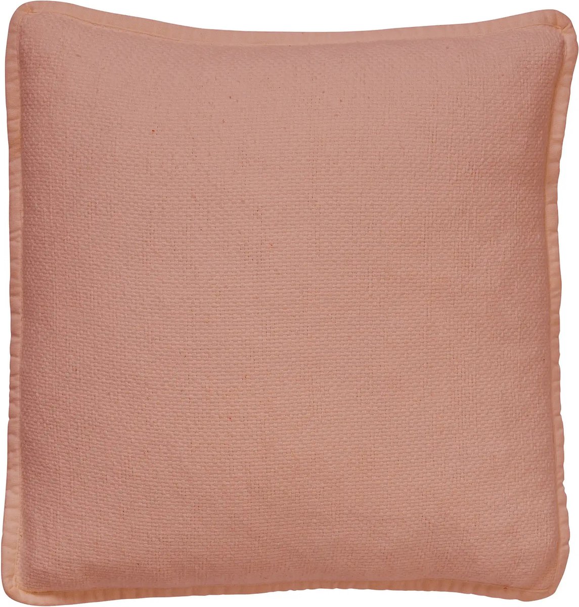 Dutch Decor BOWIE - sierkussen 45x45 cm - gewassen katoen - Muted Clay - roze - Inclusief binnenkussen - Luxe kussens voor woonkamer & bank