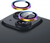 ESR Camera Lens Protector Geschikt voor Apple iPhone 15 / 15 Plus | Glas | Case Friendly | met Applicator | Chrome