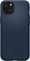 Spigen Mag Armor Apple iPhone 15 Plus Hoesje MagSafe Back Cover Blauw