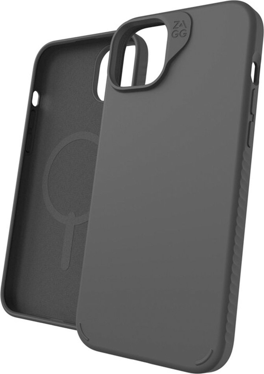 ZAGG Manhattan Snap hoesje geschikt voor iPhone 14 Plus & iPhone 15 Plus - Zwart