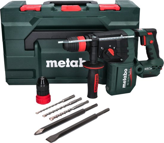 Metabo KHA 18 LTX BL 24 Quick Set ISA Akku-Bohr-/Meißelhammer Solo Inkl