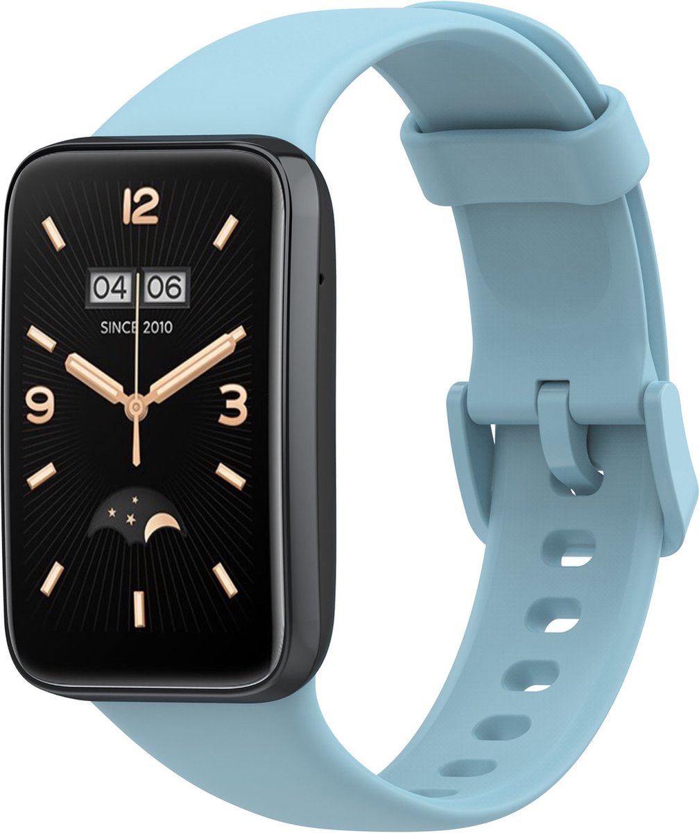 Bracelet De Rechange Silicone Pour Xiaomi Mi Band 9 Et 8 - Bleu Nuit, Largeur 14 Mm