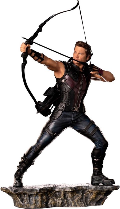 The Infinity Saga - BDS Art Scale Statue 1/10 Hawkeye Battle of NY 23 cm