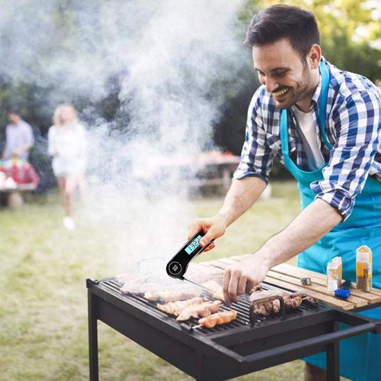 Thermomètre Digital Cuisine Avec Sonde -50°C à +300°C - Instantané Pour Viande, BBQ, Lait - TP300