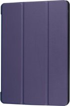 Tri-Fold Book Case - Geschikt voor Huawei MediaPad T3 10 Hoesje - Blauw