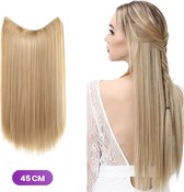 SassyGoods® Premium Hair Extensions - Onzichtbare Scheiding - Haar - Haarstuk - 45 cm