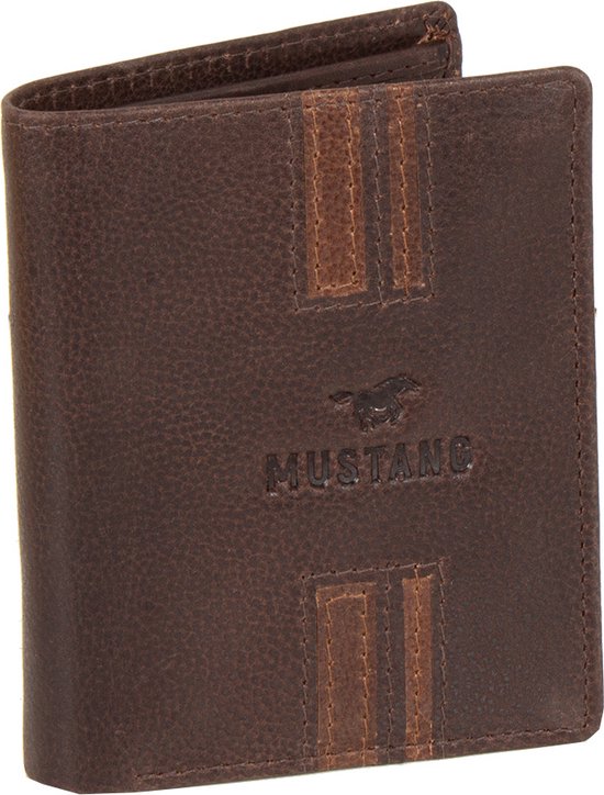 Mustang® Wallet - Leer - Portemonnee - Bruin