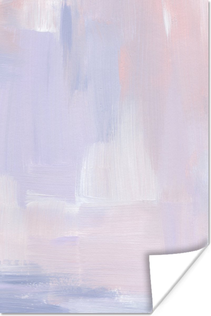 Poster Pastel - Verf - Design - 80x120 cm