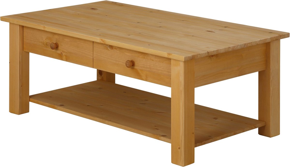 Notio Living Chicago-Salontafel - 1-lade 1-plank Bruin