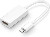 USB-C naar 4K HDMI female adapter kabel - Wit -Provium