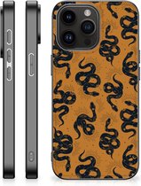 Dierenprint Telefoonhoesje Geschikt voor iPhone 15 Pro Max Snakes