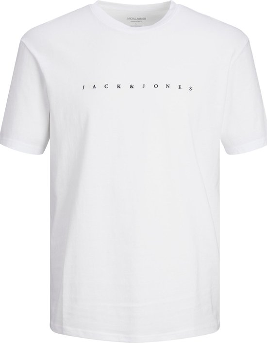 Jack & Jones Junior T-shirt Jjestar Jj Tee SS Noos Jnr 12237435 White Homme Taille - 176
