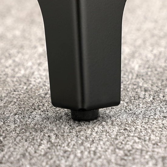 Driehoek meubels kast poten, metalen meubels tafelpoten, 4 stks metalen meubels sofa voeten als DIY meubels been vervanging, ideaal voor kast, kast en bank,zwart,135mm/5.31in