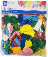 Ballonnen 100 stuks - Regenboog - 30cm XXL - Gratis Verzonden