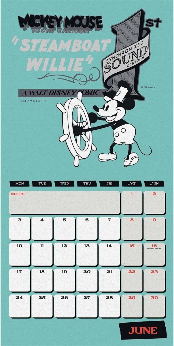 Calendrier 2024 Mickey