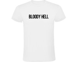 Bloody hell Heren T-shirt - engels - taal - humor - grappig