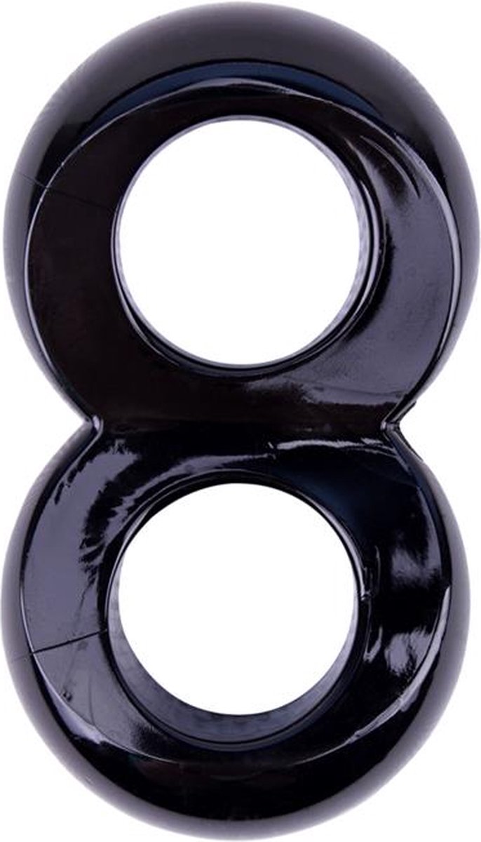 Goedkoopste CHISA - Duo Cock 8 Ball Ring-black