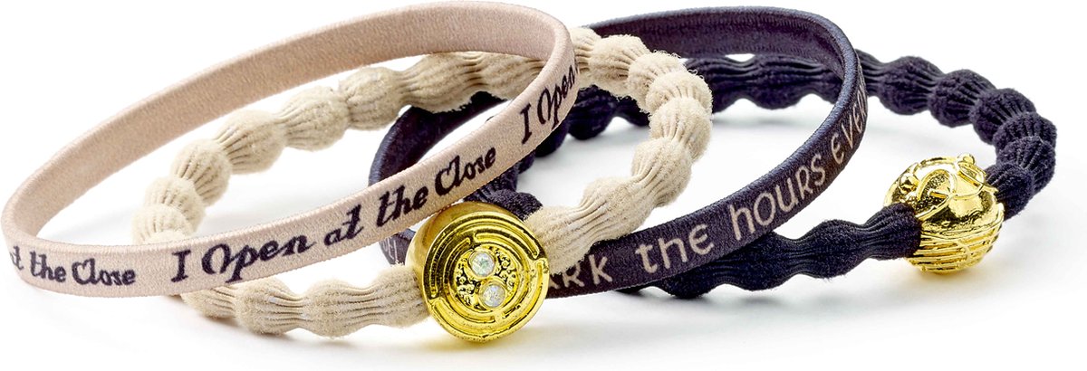 The Carat Shop Harry Potter Tijdverdrijver en Gouden Snaai Haarbanden Set 4 Stuks