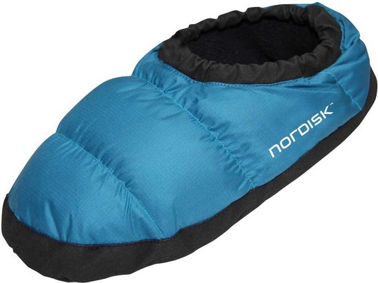 Nordisk donsschoenen huisschoenen blauw Maat XS