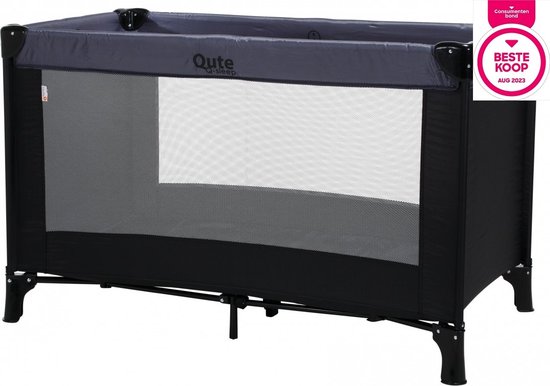 Qute Campingbed Q-sleep Antra / Zwart van Qute — afbeelding 4