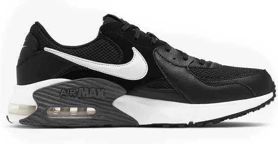 Nike Air Max Heren Sneakers - Black/White-Dark Grey - Maat 40 | bol.