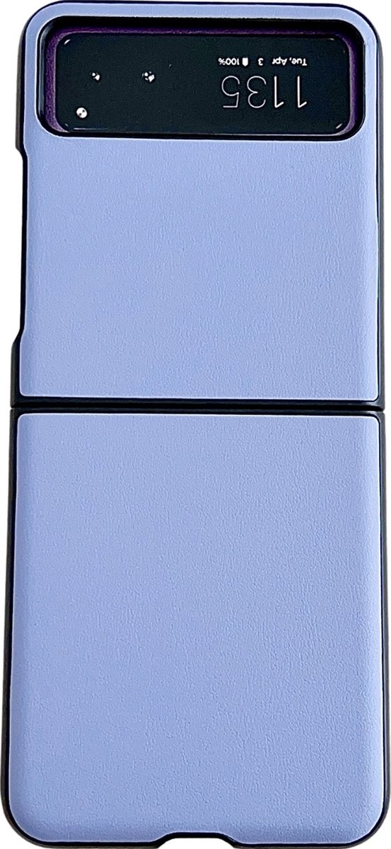 Mobigear Hoesje geschikt voor Motorola Razr 40 Telefoonhoesje Hardcase | Mobigear Excellent Backcover | Razr 40 Case | Back Cover - Blauw