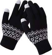 Touchscreen Winter Handschoenen I Wanten I Touch Tip Gloves I Uniseks i One Size I Zwart