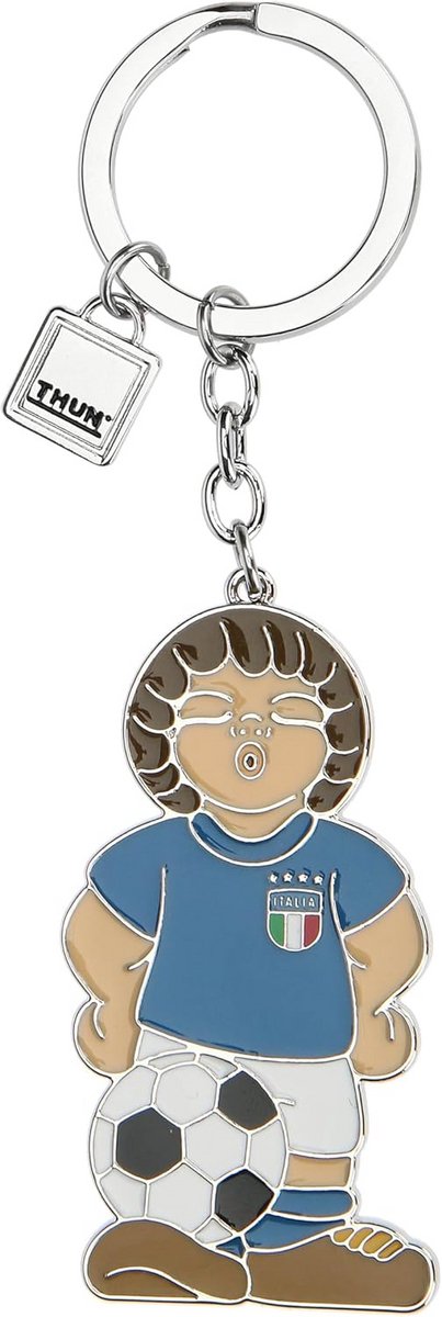 Metalen Voetbal Sleutelhanger EK Fan Cadeau