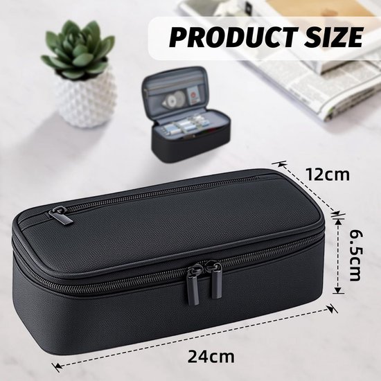 Milan Triple Pocket Pencil Case Veelkleurig Man etui Milan Triple Pocket Pencil Case Veelkleurig Man etui