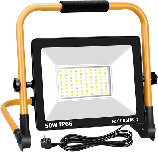 YIQIBRO Led-spot van 100 W voor buiten, bewegingsmelder