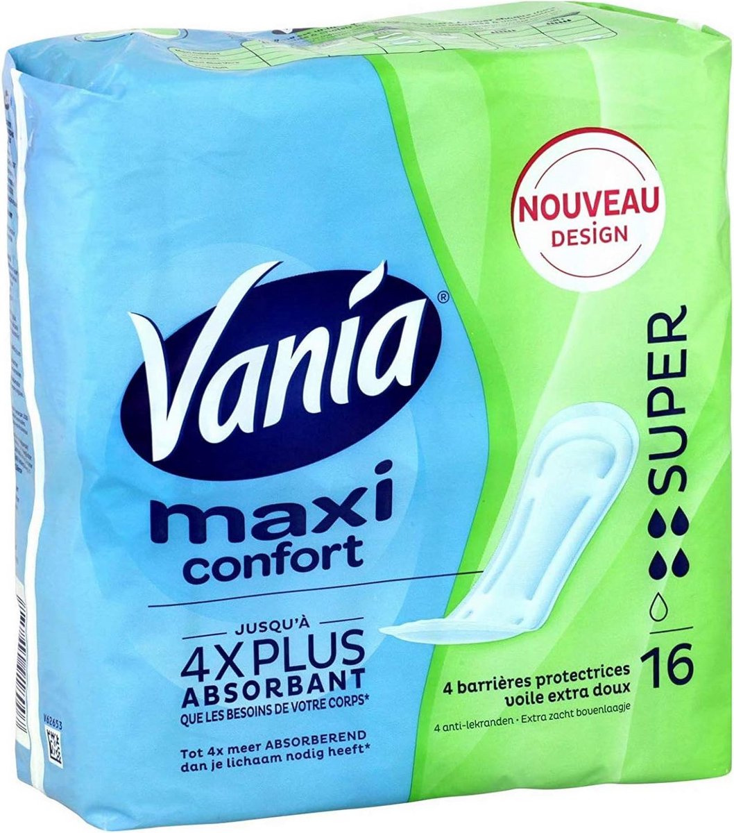 Maxi Comfort Super Maandverband voor Vrouwen - 16 Stuks