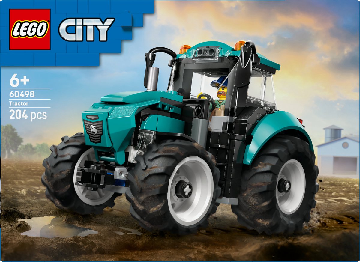 LEGO - City Great Vehicles - Tractor 60498 — afbeelding 9